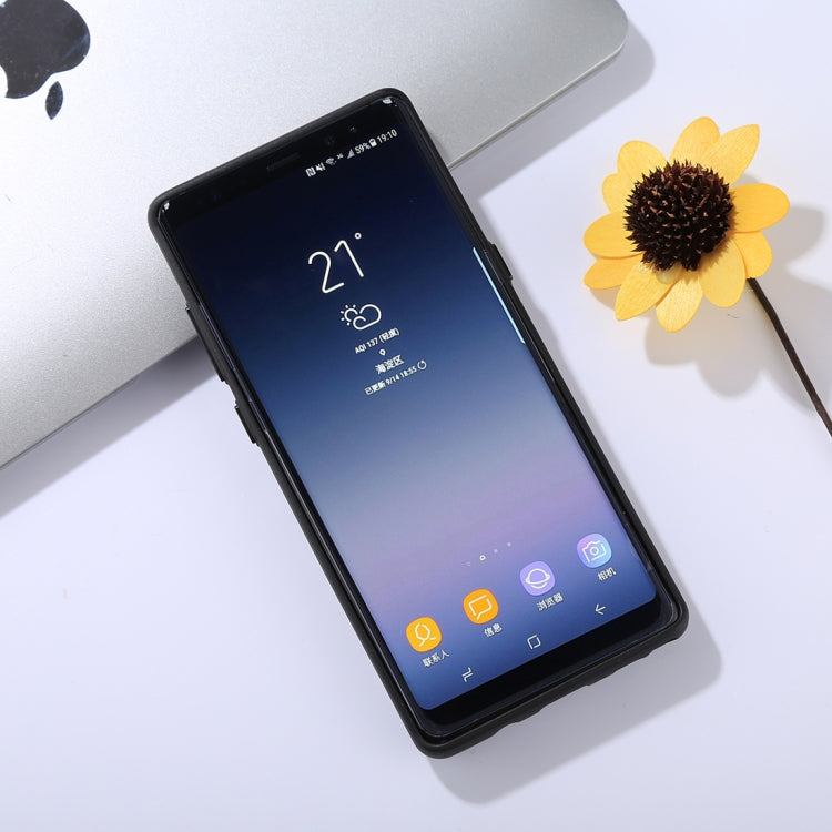 GOOSPERY for Galaxy Note 8 / N950 TPU + PC Sky Slide Bumper Protective Back Case with Card Slots