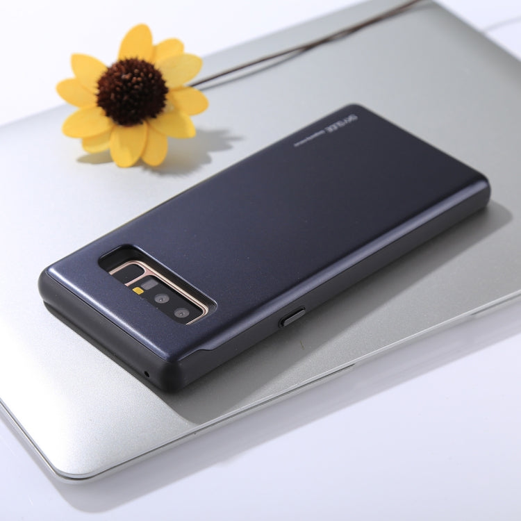GOOSPERY for Galaxy Note 8 / N950 TPU + PC Sky Slide Bumper Protective Back Case with Card Slots