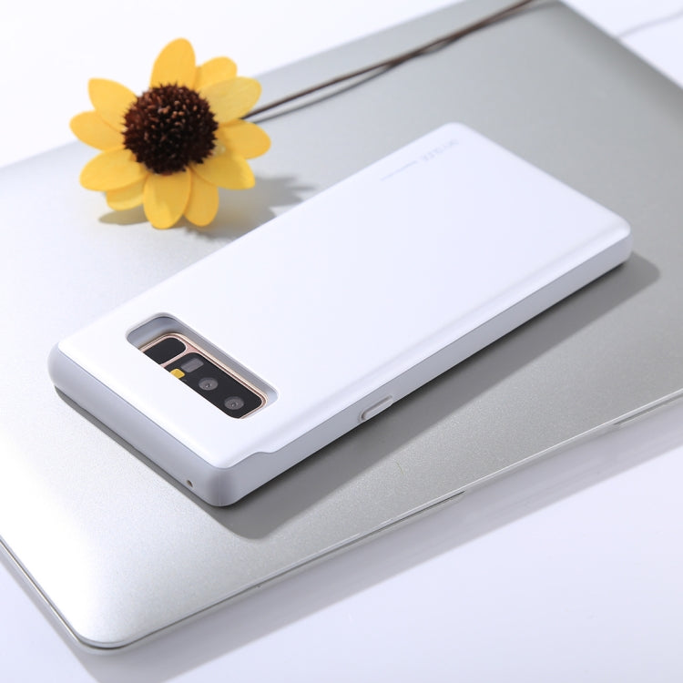 GOOSPERY for Galaxy Note 8 / N950 TPU + PC Sky Slide Bumper Protective Back Case with Card Slots
