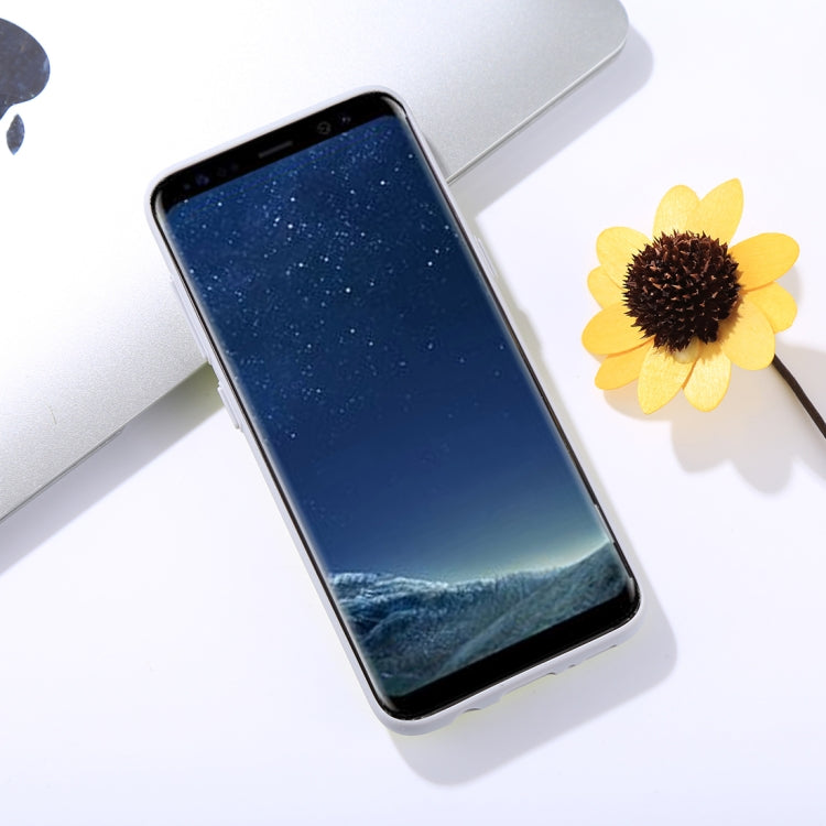 GOOSPERY for Galaxy S8 / G950 TPU + PC Sky Slide Bumper Protective Back Case with Card Slots