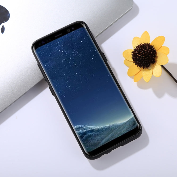 GOOSPERY for Galaxy S8 / G950 TPU + PC Sky Slide Bumper Protective Back Case with Card Slots