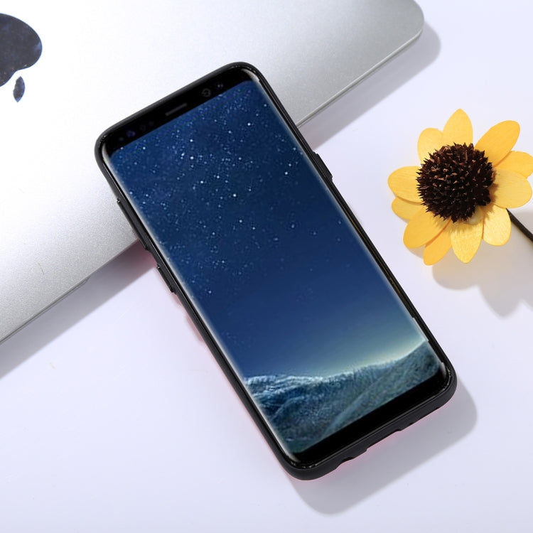 GOOSPERY for Galaxy S8 / G950 TPU + PC Sky Slide Bumper Protective Back Case with Card Slots