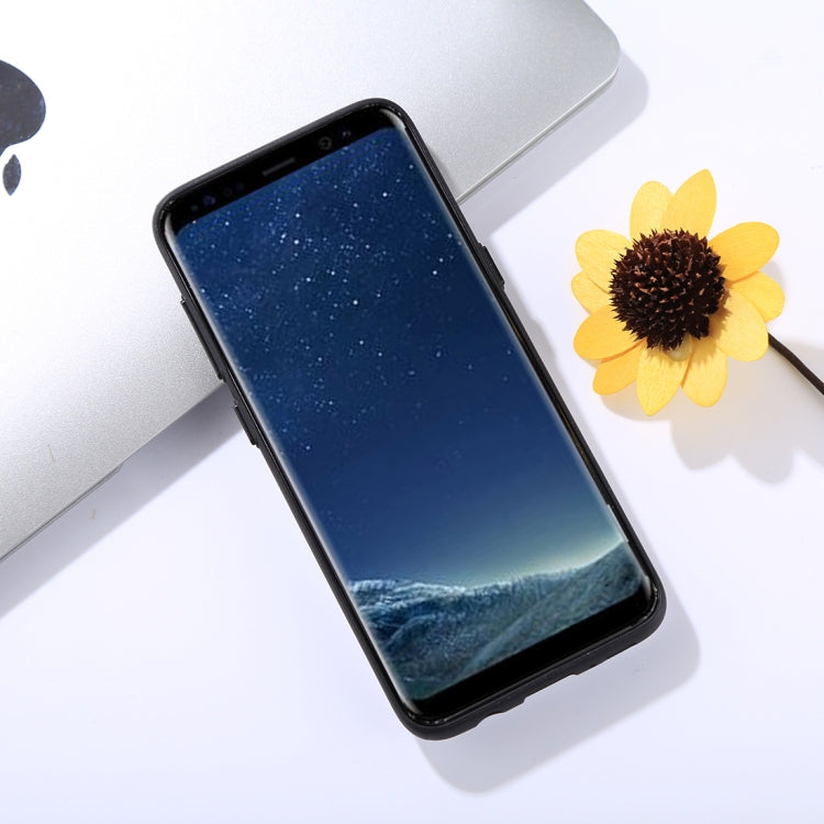 GOOSPERY for Galaxy S8 / G950 TPU + PC Sky Slide Bumper Protective Back Case with Card Slots
