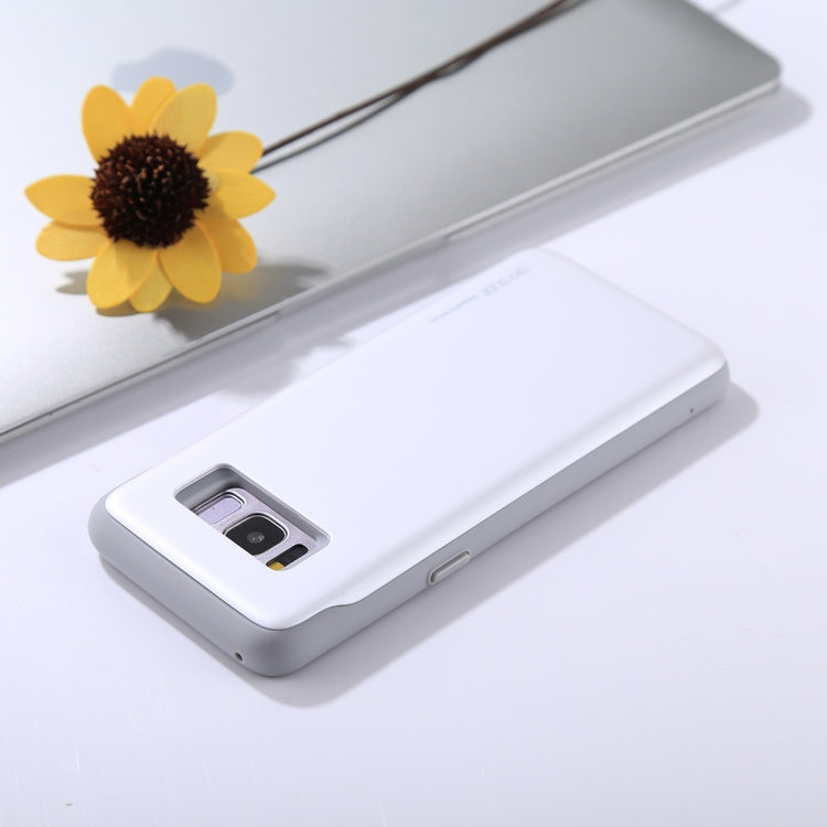 GOOSPERY for Galaxy S8 / G950 TPU + PC Sky Slide Bumper Protective Back Case with Card Slots