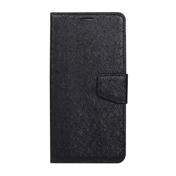 Silk Texture Horizontal Flip Leather Case for Galaxy J4+ / J4 Prime, with Holder & Card slots & Wallet & Photo Frame