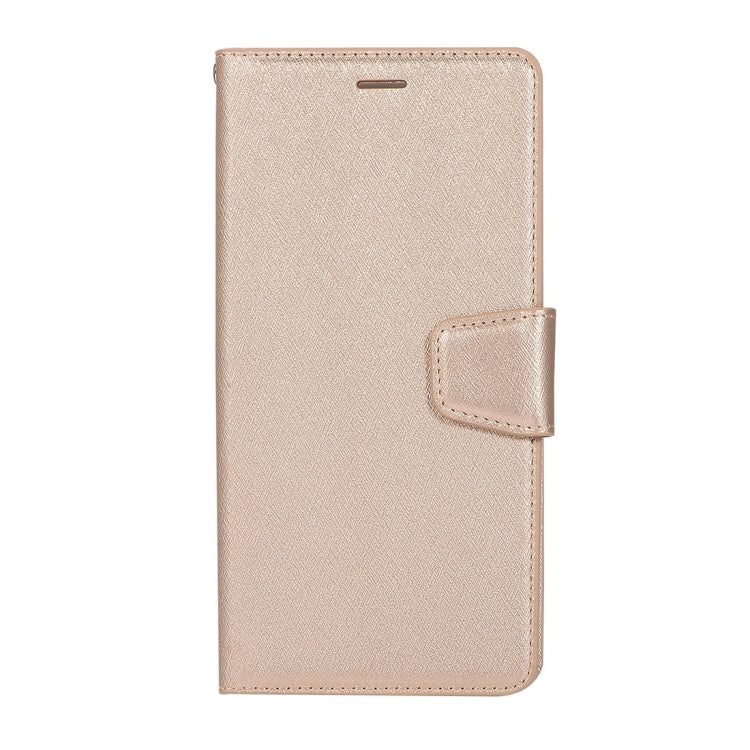 Silk Texture Horizontal Flip Leather Case for Galaxy J4+ / J4 Prime, with Holder & Card slots & Wallet & Photo Frame