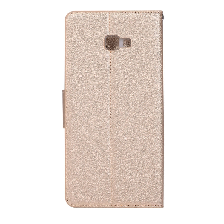 Silk Texture Horizontal Flip Leather Case for Galaxy J4+ / J4 Prime, with Holder & Card slots & Wallet & Photo Frame