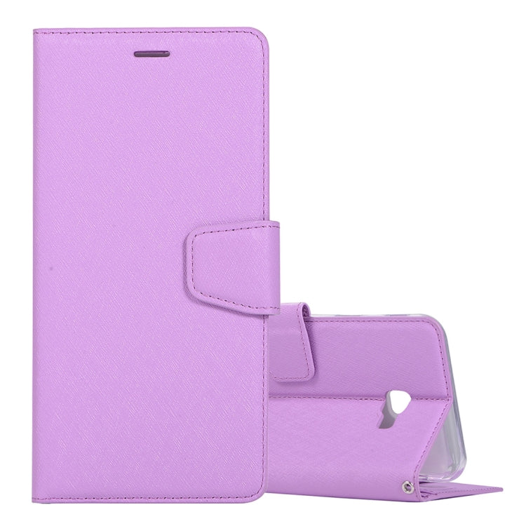 Silk Texture Horizontal Flip Leather Case for Galaxy J4+ / J4 Prime, with Holder & Card slots & Wallet & Photo Frame