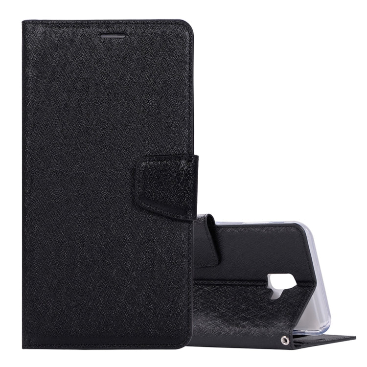 Silk Texture Horizontal Flip Leather Case for Galaxy J6+ / J6 Prime, with Holder & Card slots & Wallet & Photo Frame