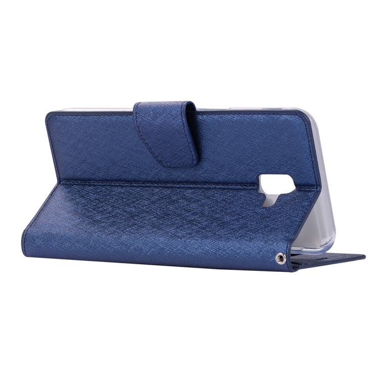 Silk Texture Horizontal Flip Leather Case for Galaxy J6+ / J6 Prime, with Holder & Card slots & Wallet & Photo Frame