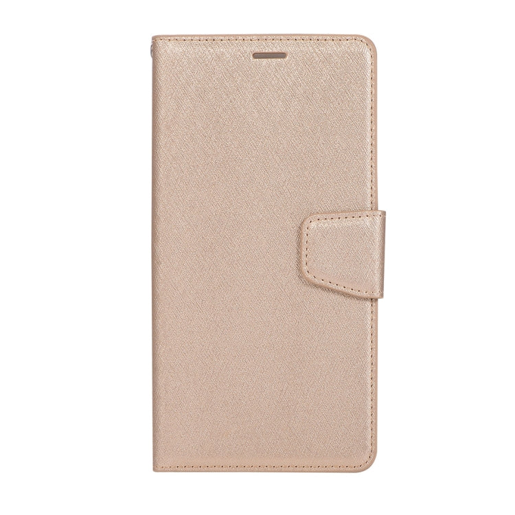 Silk Texture Horizontal Flip Leather Case for Galaxy J6+ / J6 Prime, with Holder & Card slots & Wallet & Photo Frame