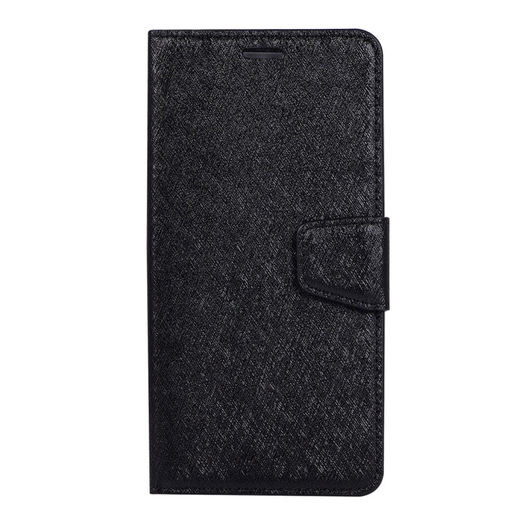 Silk Texture Horizontal Flip Leather Case for Galaxy A7 (2018), with Holder & Card slots & Wallet & Photo Frame