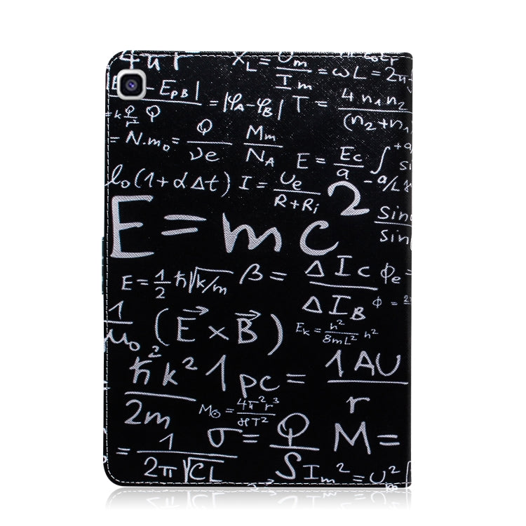Formula Pattern Horizontal Flip Leather Case for Galaxy Tab A 8 (2019) / P200 / P205, with Holder & Card Slot & Wallet