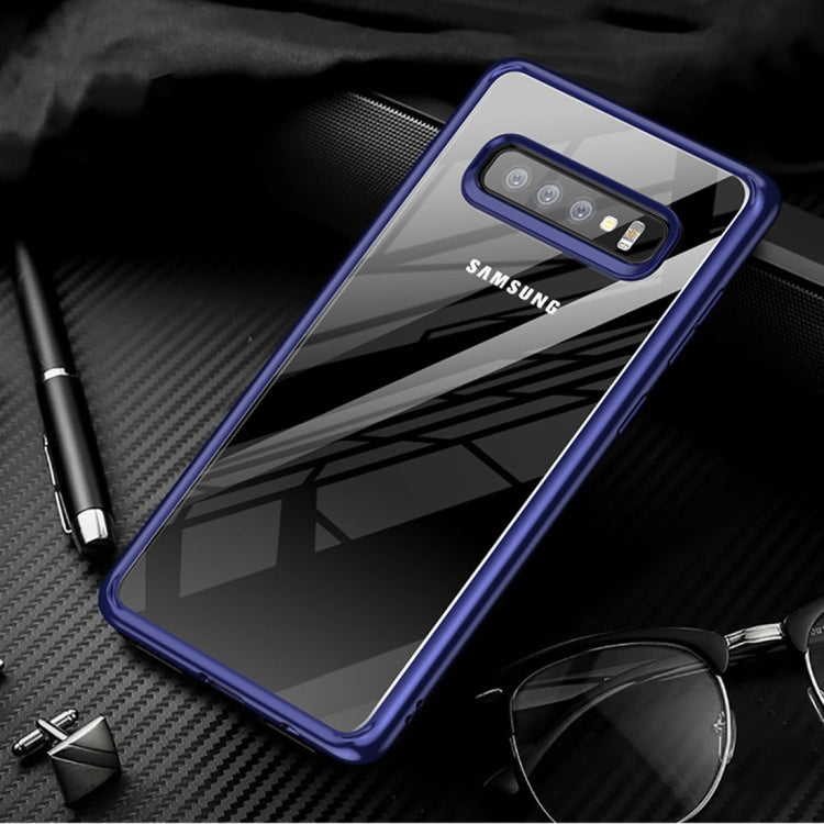 TOTUDESIGN Crystal Color Series Sim Version Shockproof TPU + Acrylic Protective Case for Galaxy S10 E