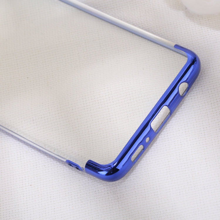 Three Sections Electroplating Side TPU Protective Back Case for Galaxy S10 Plus