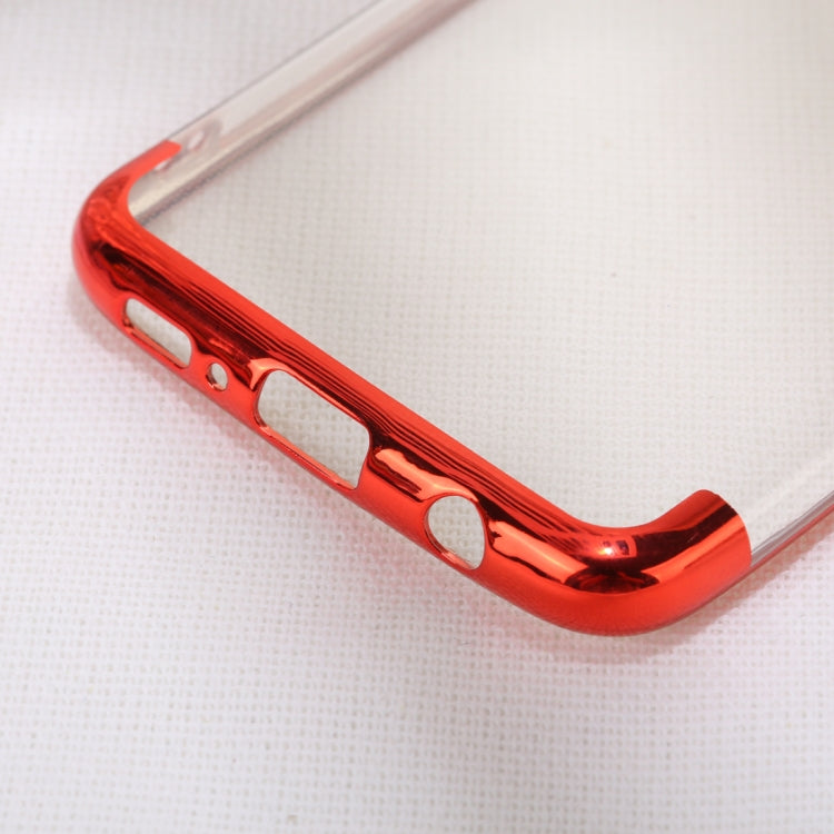 Three Sections Electroplating Side TPU Protective Back Case for Galaxy S10 E