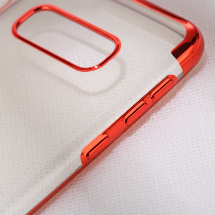 Three Sections Electroplating Side TPU Protective Back Case for Galaxy S10 E