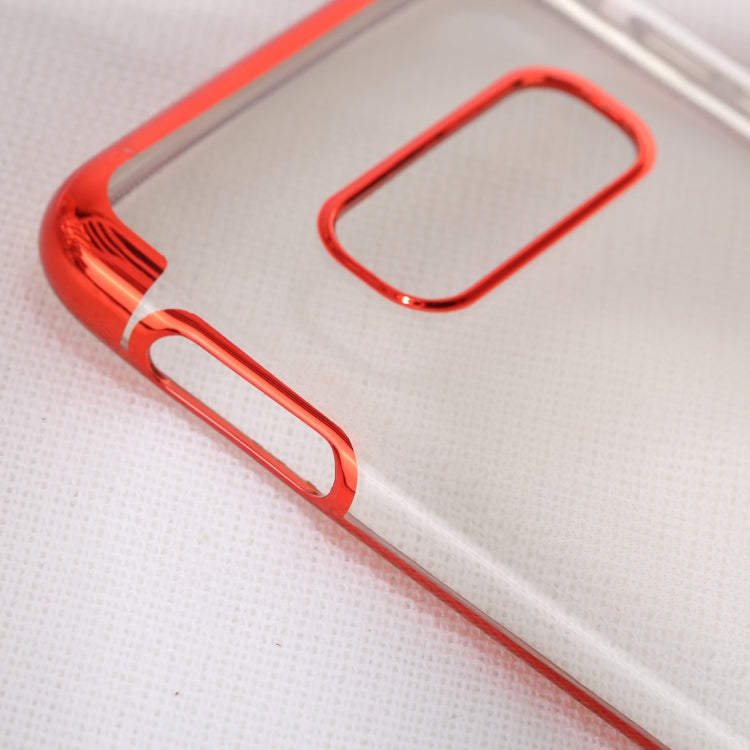 Three Sections Electroplating Side TPU Protective Back Case for Galaxy S10 E