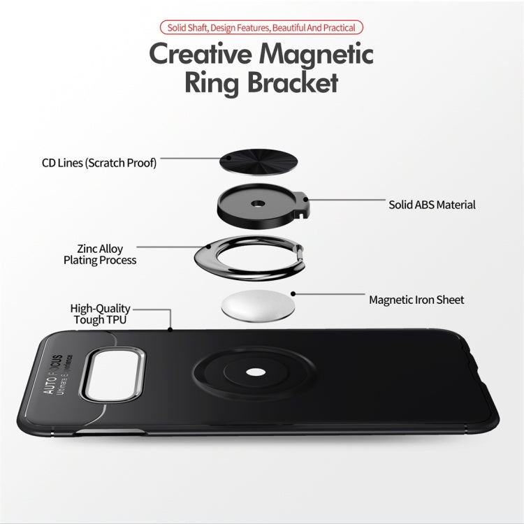 lenuo Shockproof TPU Protective Case for Galaxy S10 E, with Invisible Holder