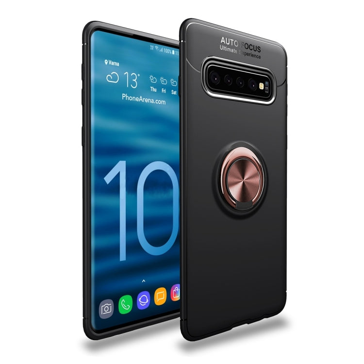 lenuo Shockproof TPU Protective Case for Galaxy S10, with Invisible Holder