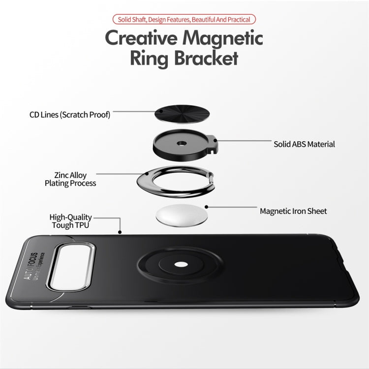 lenuo Shockproof TPU Protective Case for Galaxy S10, with Invisible Holder