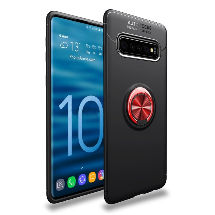lenuo Shockproof TPU Protective Case for Galaxy S10, with Invisible Holder