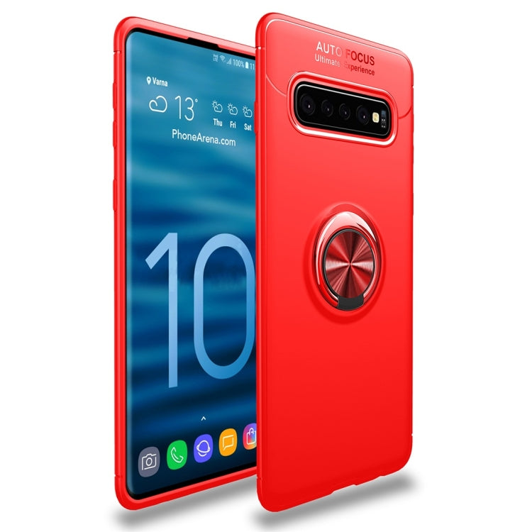 lenuo Shockproof TPU Protective Case for Galaxy S10, with Invisible Holder