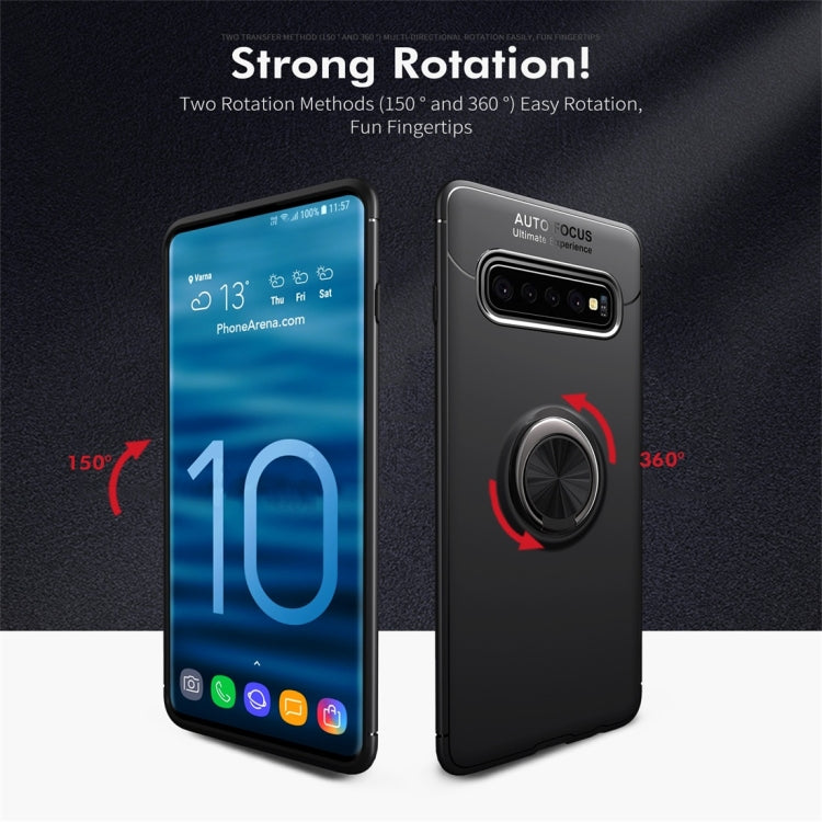 lenuo Shockproof TPU Protective Case for Galaxy S10, with Invisible Holder
