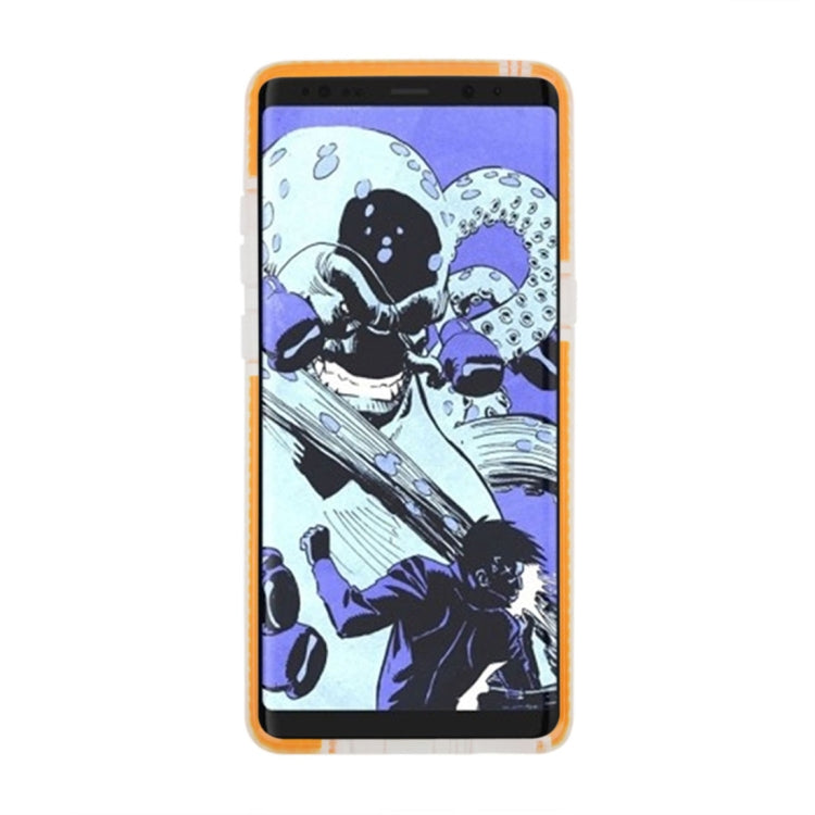 For Galaxy Note 8 Basketball Texture Anti-collision TPU Protective Back Cover Case