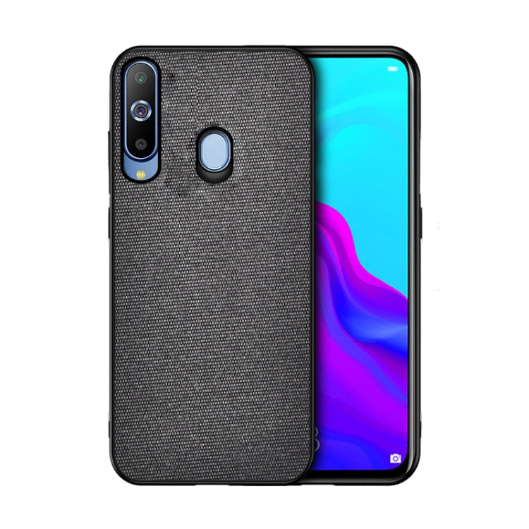 Shockproof Cloth Texture PC+ TPU Protective Case for Galaxy A50
