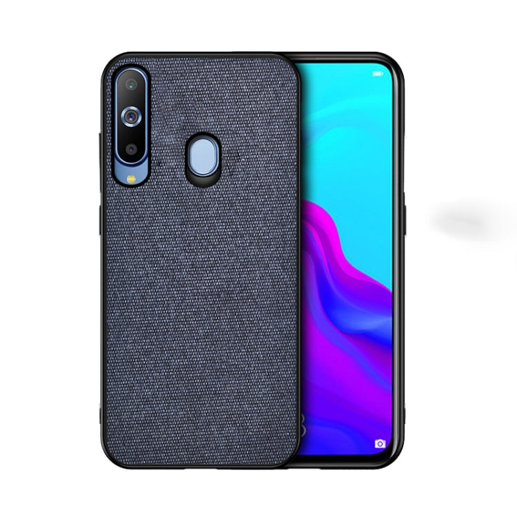Shockproof Cloth Texture PC+ TPU Protective Case for Galaxy A50