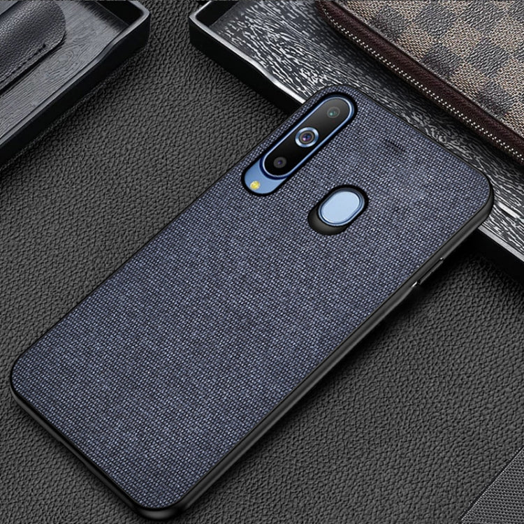 Shockproof Cloth Texture PC+ TPU Protective Case for Galaxy A50