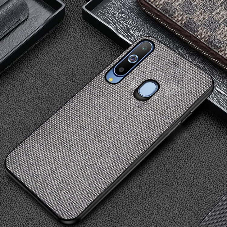 Shockproof Cloth Texture PC+ TPU Protective Case for Galaxy A70