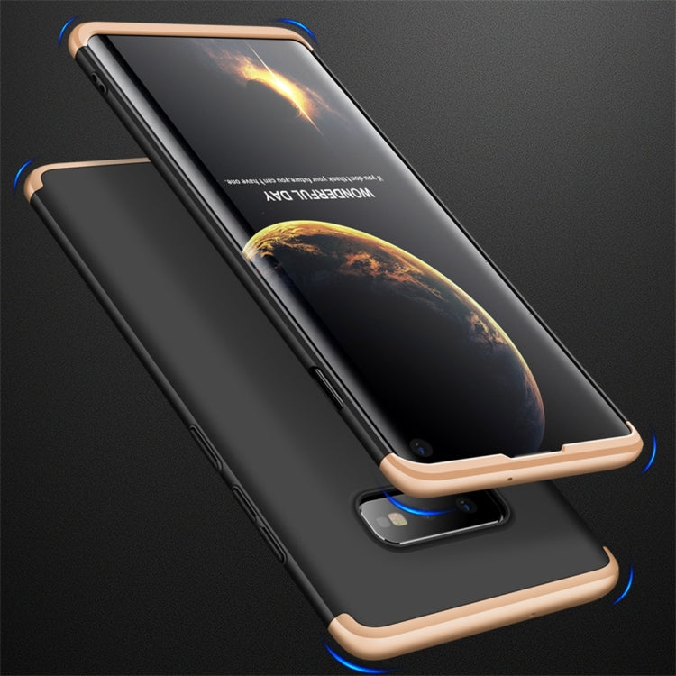 GKK Three Stage Splicing Full Coverage PC Case for Galaxy S10 E