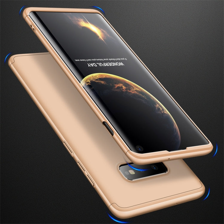 GKK Three Stage Splicing Full Coverage PC Case for Galaxy S10 E