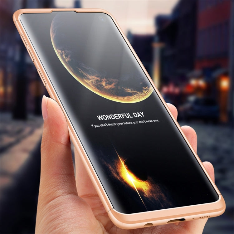GKK Three Stage Splicing Full Coverage PC Case for Galaxy S10 E