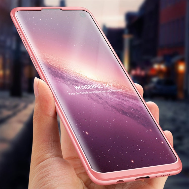 GKK Three Stage Splicing Full Coverage PC Case for Galaxy S10 E