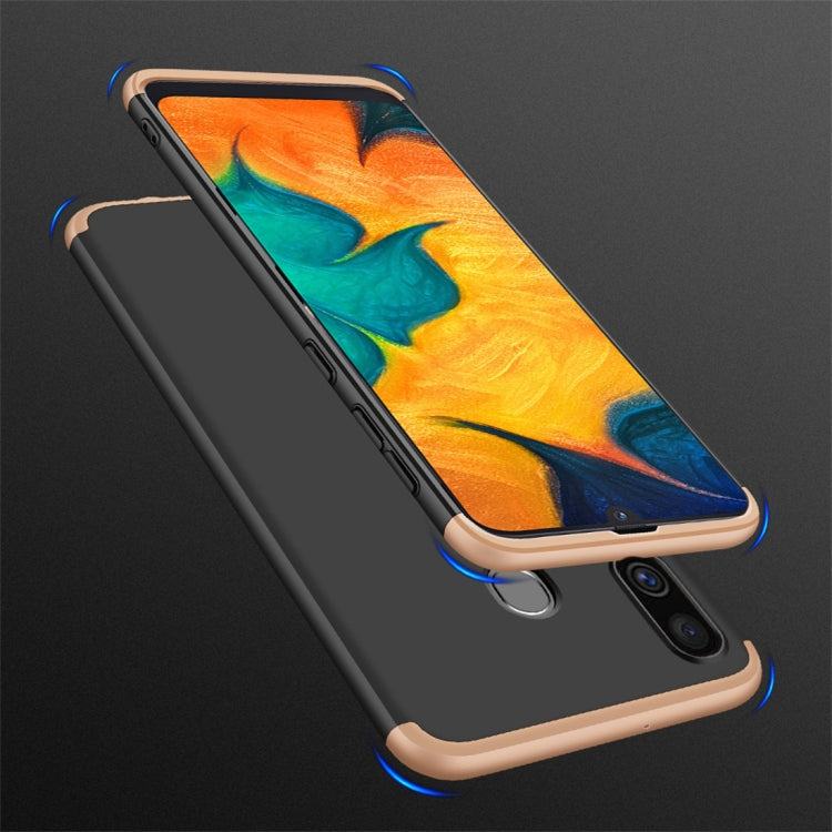 GKK Three Stage Splicing Full Coverage PC Case for Galaxy A20 / A30