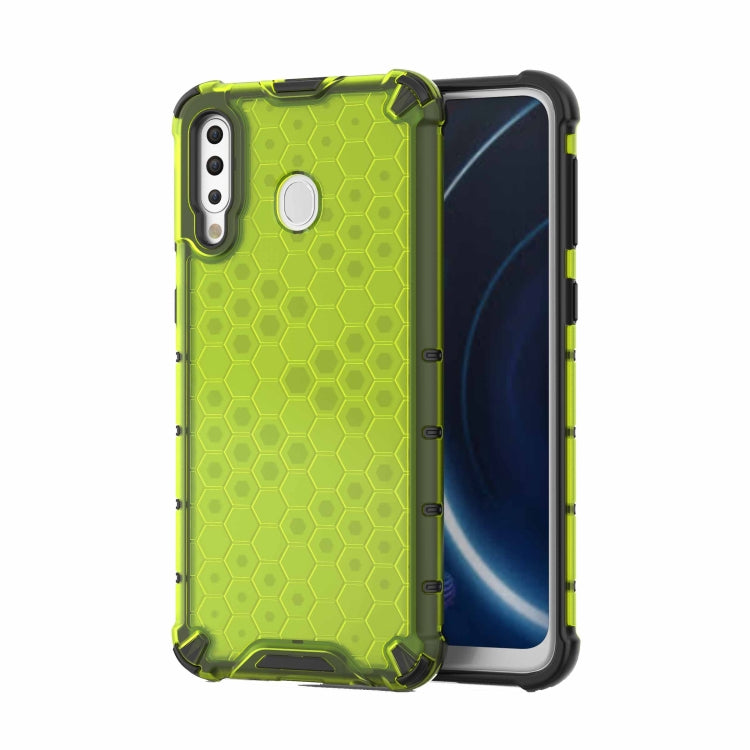 Honeycomb Shockproof PC + TPU Case for Galaxy M30