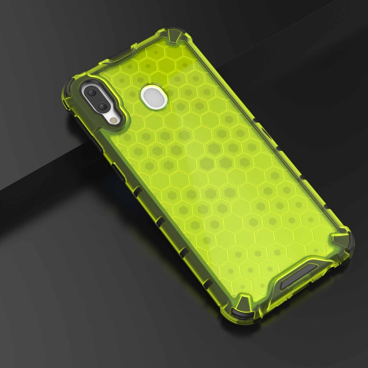 Honeycomb Shockproof PC + TPU Case for Galaxy M20