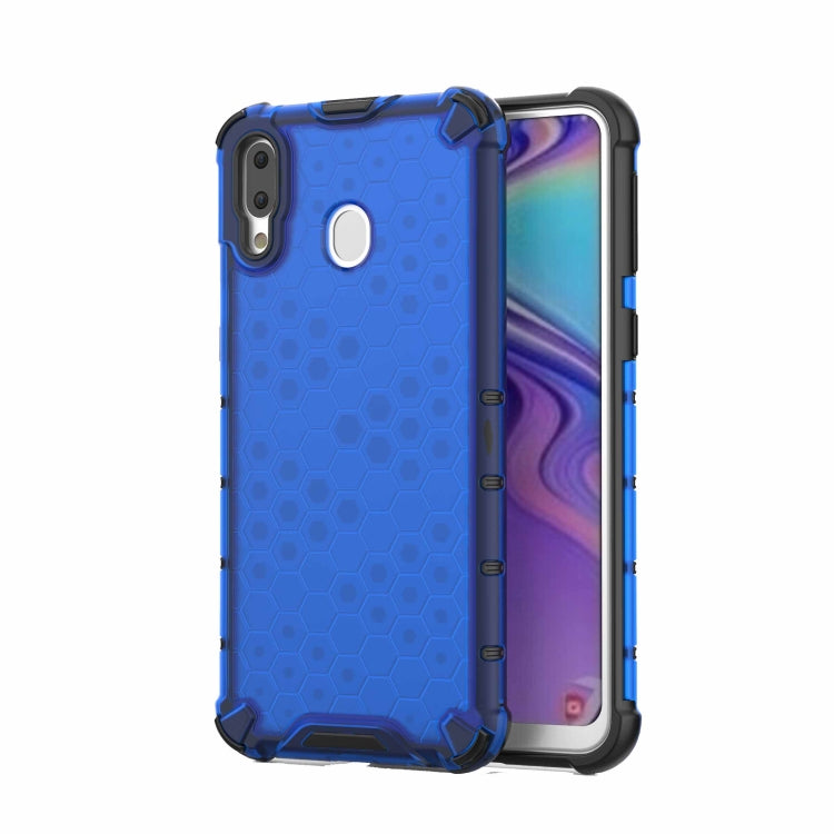 Honeycomb Shockproof PC + TPU Case for Galaxy M20