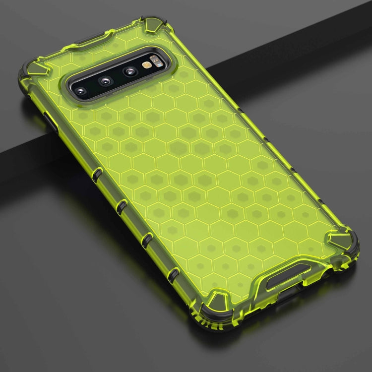 Honeycomb Shockproof PC + TPU Case for Galaxy S10