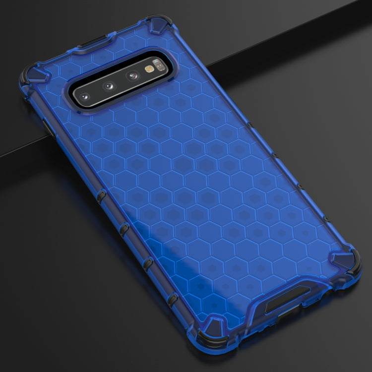 Honeycomb Shockproof PC + TPU Case for Galaxy S10+