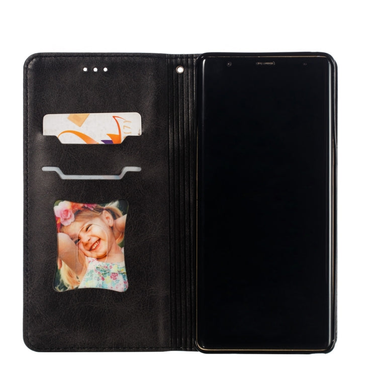 Calf Texture Zipper Magnetic Horizontal Flip Leather Case for Galaxy Note8, with Wallet & Holder & Card Slots