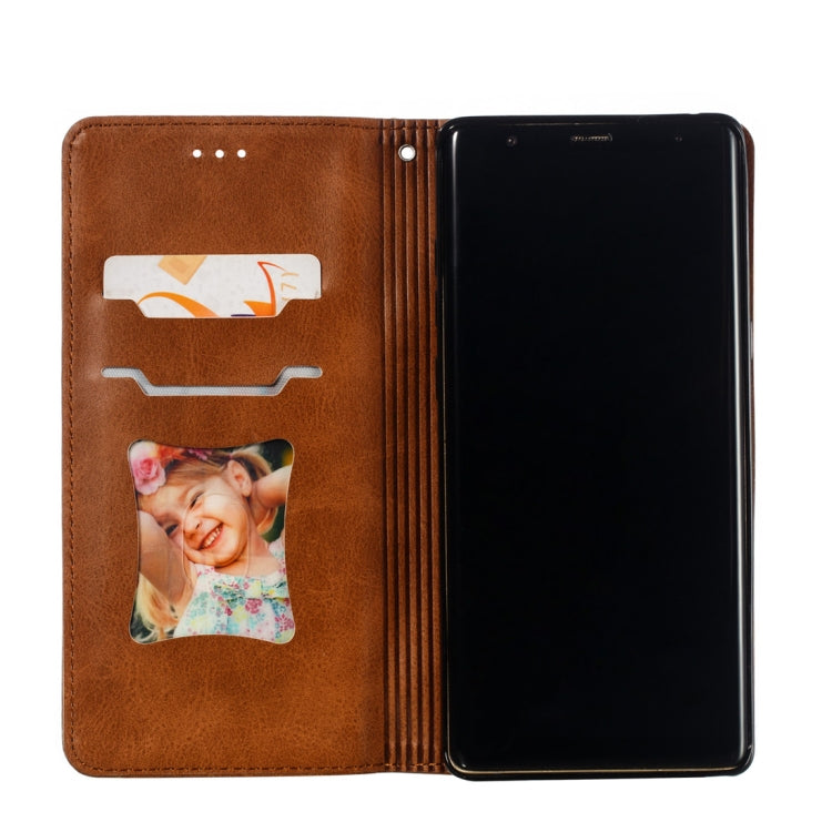 Calf Texture Zipper Magnetic Horizontal Flip Leather Case for Galaxy Note8, with Wallet & Holder & Card Slots