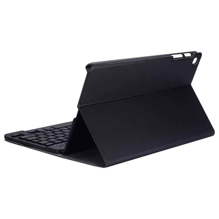 DY510 Detachable Plastic Bluetooth Keyboard Tablet Case for Samsung Galaxy Tab A 10.1 (2019) T510 / T511, with Holder (Black)
