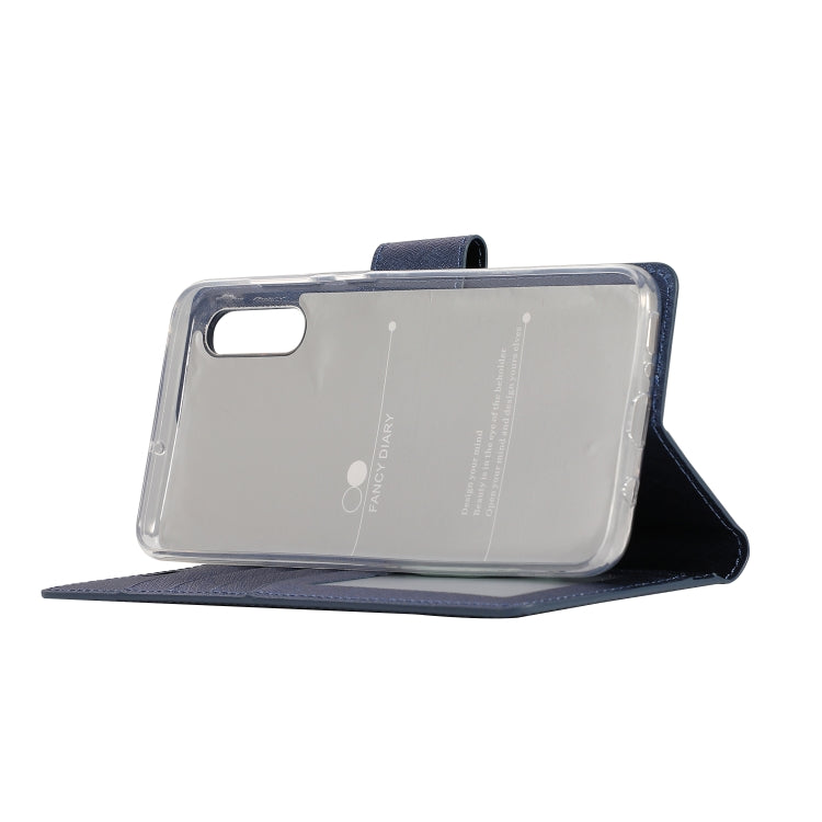 Silk Texture Horizontal Flip Leather Case for Galaxy A10 / M10, with Holder & Card Slots & Wallet & Photo Frame