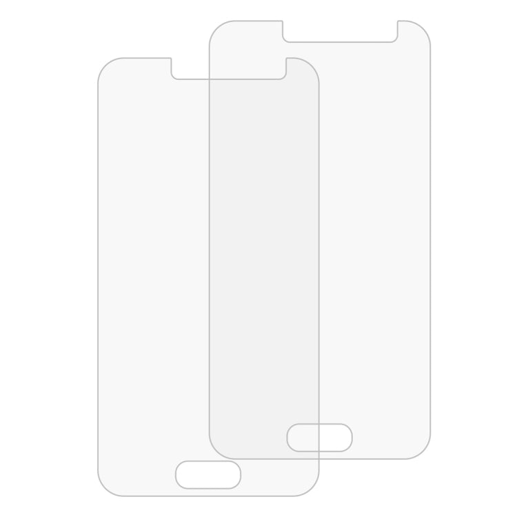 2 PCS for Galaxy J1 Mini Prime / J106 0.26mm 9H Surface Hardness Explosion-proof Non-full Screen Tempered Glass Screen Film