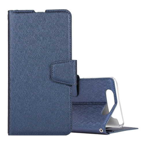 Silk Texture Horizontal Flip Leather Case for Galaxy A80, with Holder & Card Slots & Wallet & Photo Frame