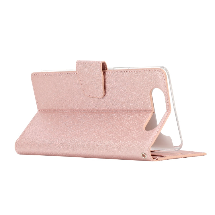 Silk Texture Horizontal Flip Leather Case for Galaxy A80, with Holder & Card Slots & Wallet & Photo Frame